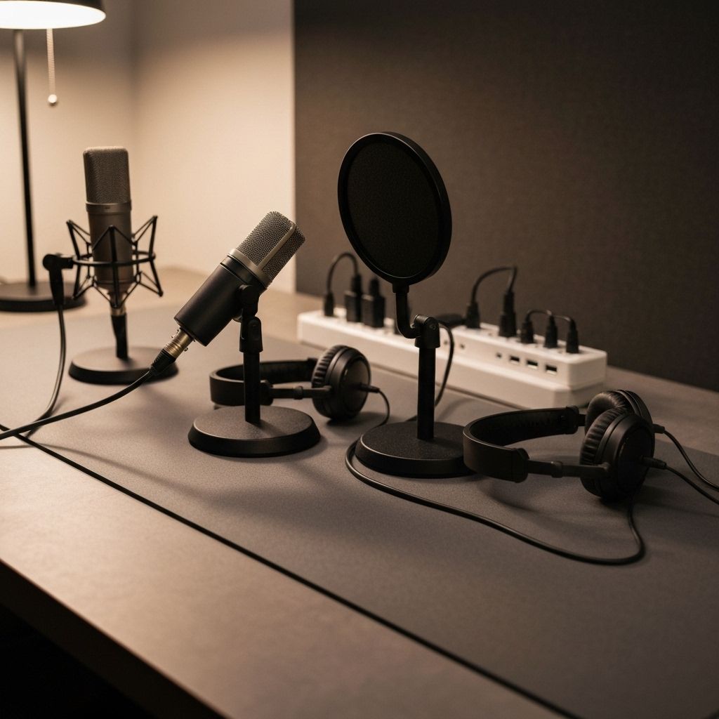 Podcasting Setup visual